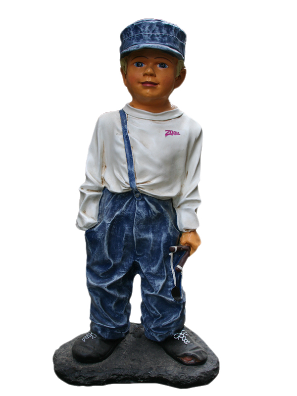 Dekofigur kleiner Junge "Tommy" 85cm